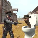 Cowboy vs Skibidi Toilets