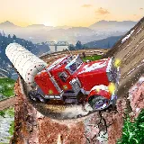 Semi Truck Snow Simulator